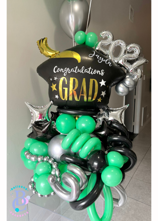 Mini Graduation Balloon Bouquet - Image 3