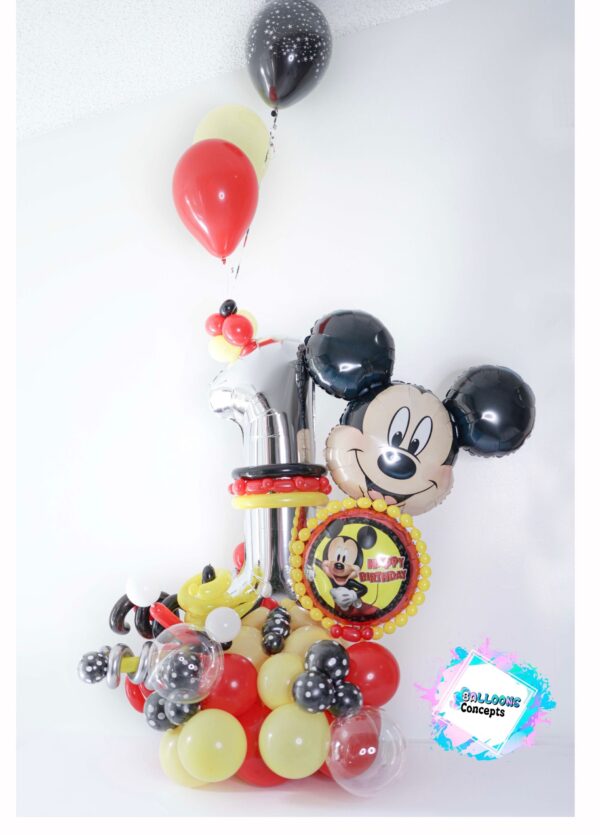 Mickey Kid's Birthday Balloon Bouquet