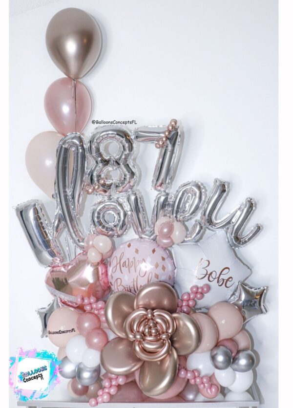 The Luxe Loft Birthday Bouquet