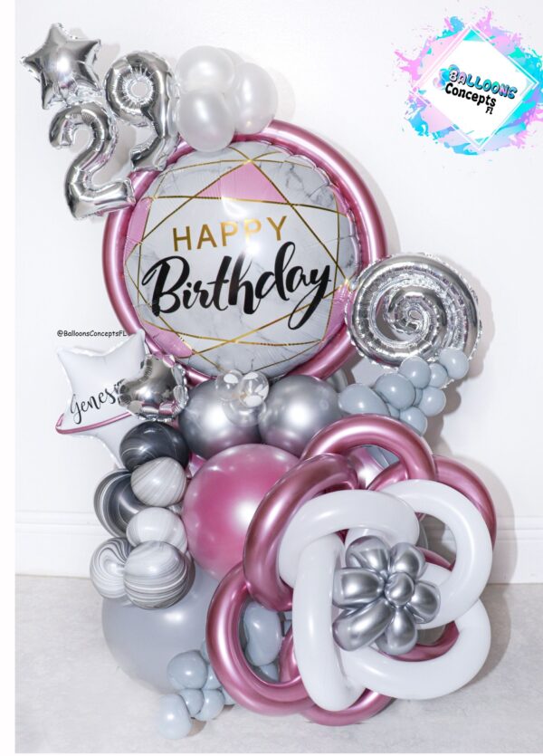 Basic Birthday Balloon Bouquet - Image 3