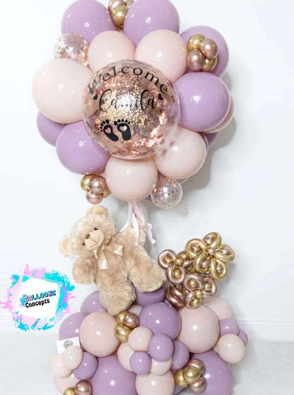 Hot Air Balloon Bouquet Sculpture