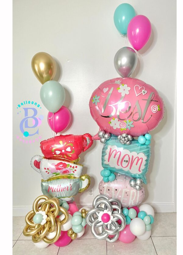 Mom’s Tea-Time Delight Balloon Bouquet