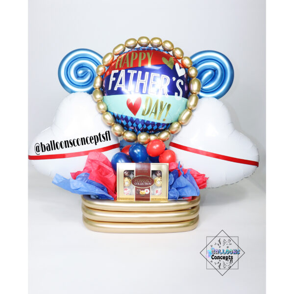 Father's Day Basic Balloon Gift Box